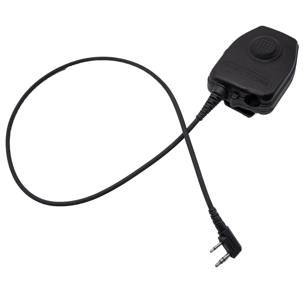 PELTOR COMMUNICATIONS PTT 米軍 Tactical Radio Adapter/PTT for Headset: NATO/Military Wiring